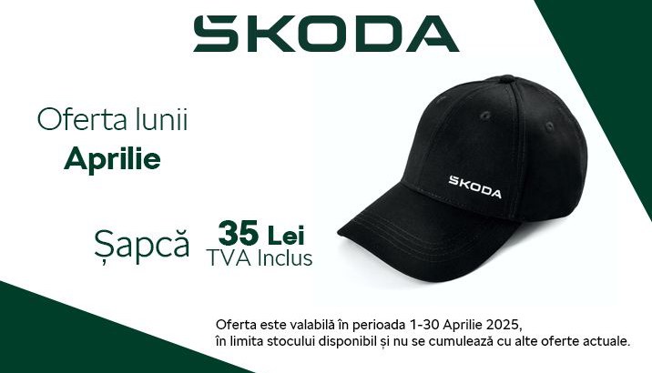 Oferta Lunii Aprilie Skoda