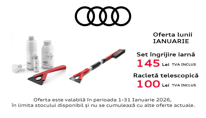 Oferta Lunii Ianuarie AUDI