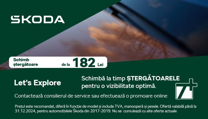 Stergătoare 7+ Skoda